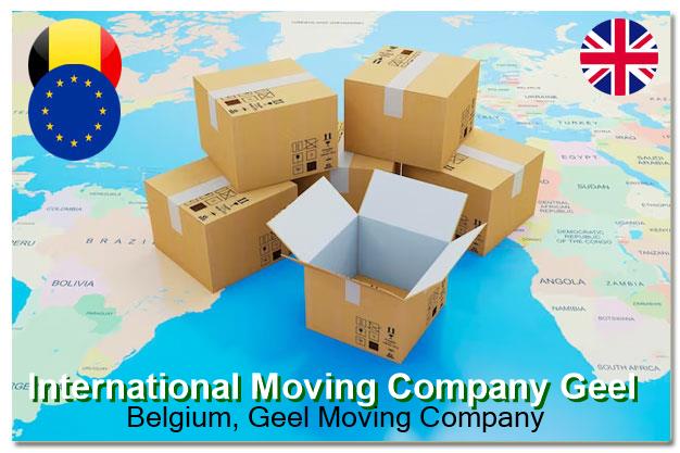 Geel International moving company Belgium