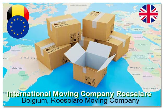 Roeselare International moving company Belgium