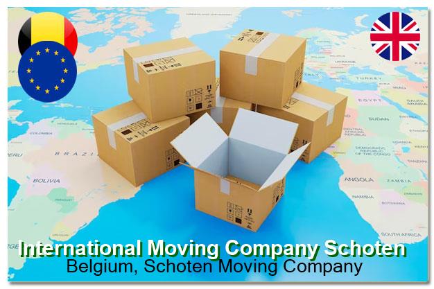 Schoten International moving company Belgium