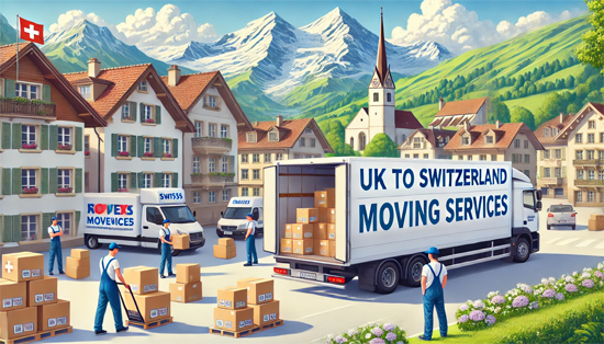 moving uk london to switzerland removals