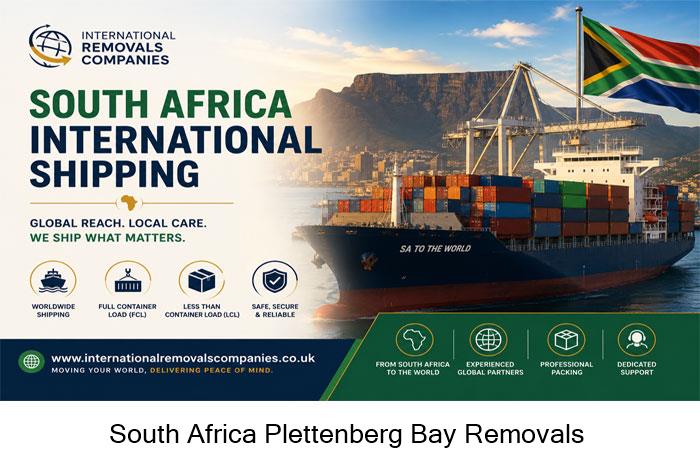 Container on the N2 approaching Plettenberg Bay