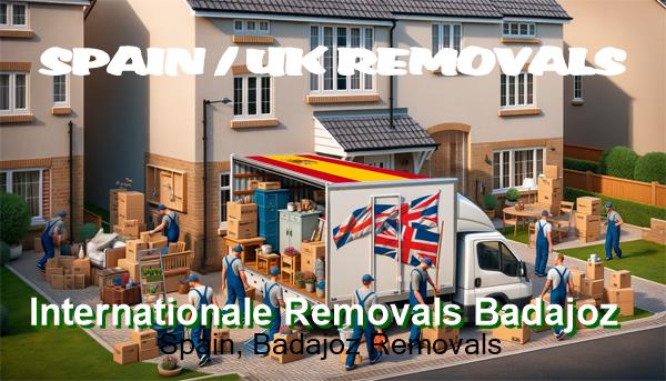 Badajoz, Spain International Removals